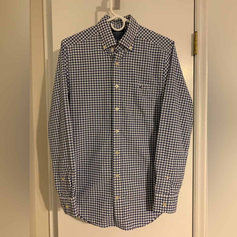 Vineyard Vines Men's Performance Slim Fit Tucker Shirt